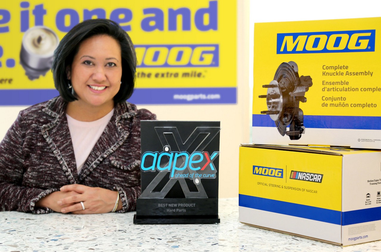 MOOG Wins AAPEX  Award in 'Hard Parts' Category