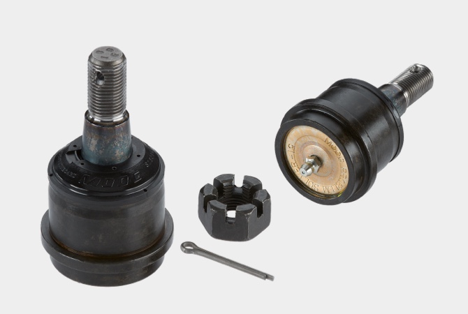 Forged Diesel Front Lower Ball Joint, 2003-2010 Dodge Ram 5.9L 6.7L Cu