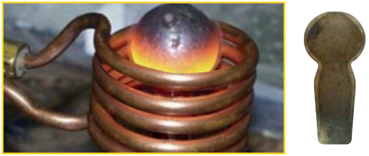 MOOG - Induction Hardening Ball Pin Induction Hardening Ball Pin
