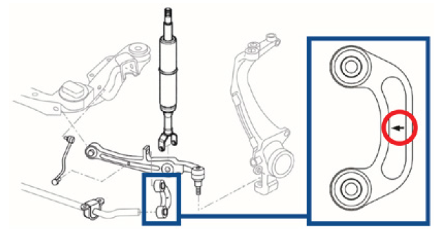 MOOG - Łączniki Stabilizatorów - AU-LS-4934 MOOG - Łączniki Stabilizatorów - AU-LS-4934