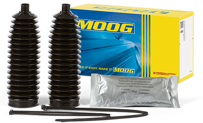 Особенности комплектов пыльников рулевой рейки MOOG