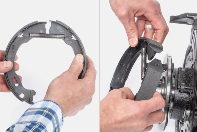 hub-assembly-install-step-2-attach-rear-shoe hub-assembly-install-step-2-attach-rear-shoe