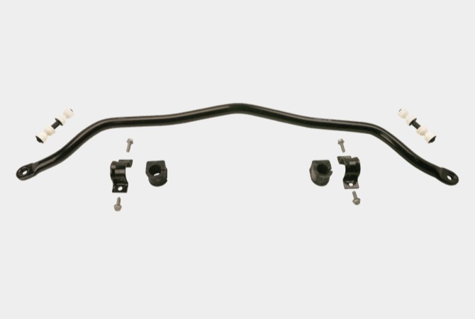moog-solid-sway-bar-kit-components The MOOG solid sway bar kit