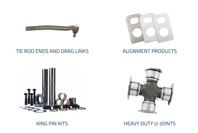 Multiple MOOG Heavy-Duty Parts