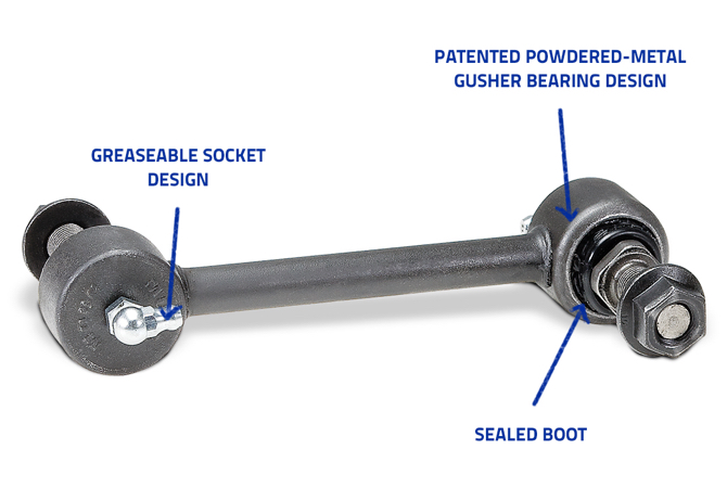MOOG-Socket-Style-Sway-Bar-Link-with-Callouts Socket Style Sway Bar Link with Callouts on each end