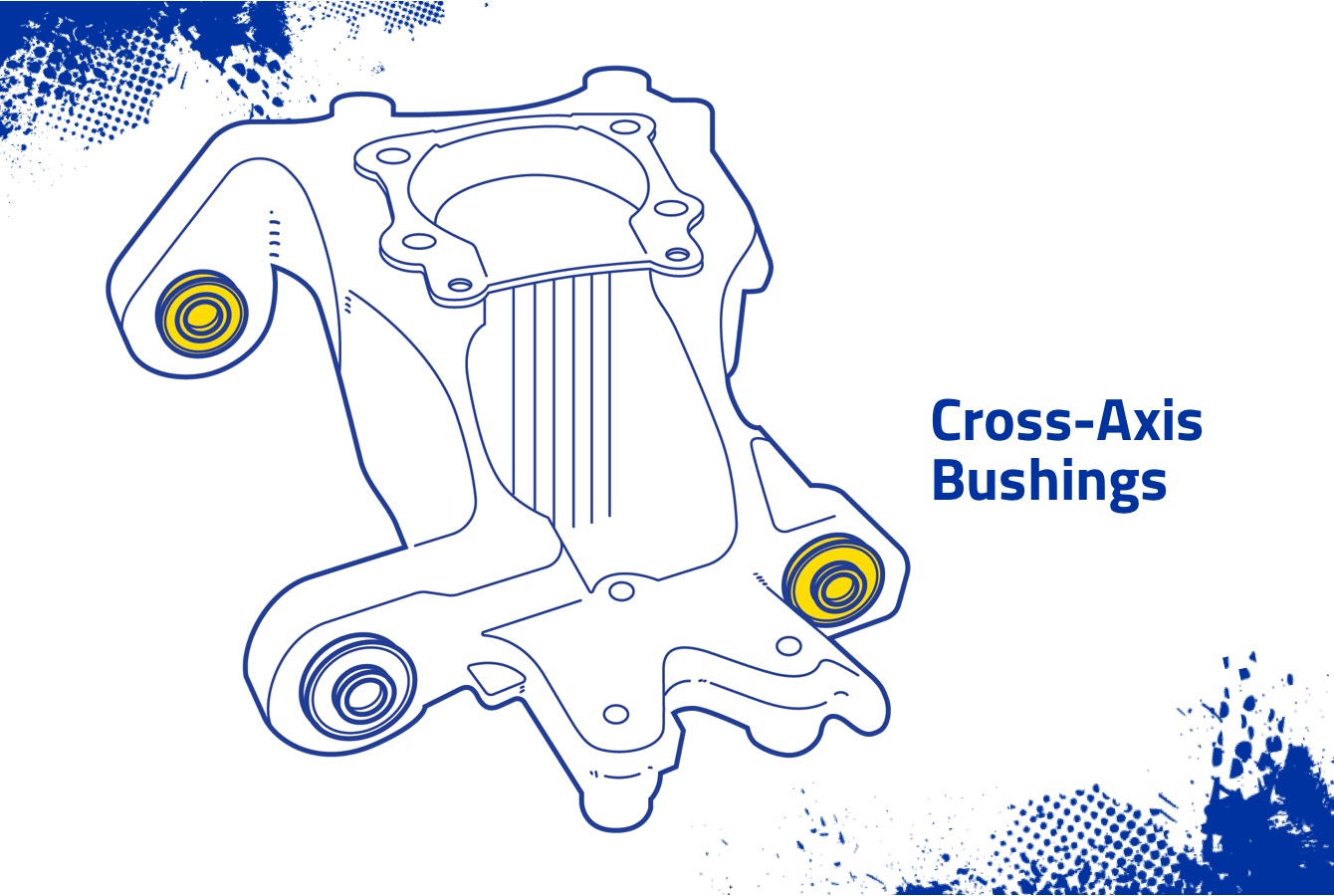 Cross-Axis Bushings Illustration